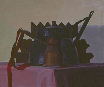 Still Life with Crenelated Wall